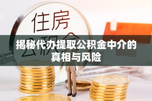 江孜揭秘代办提取公积金中介的真相与风险