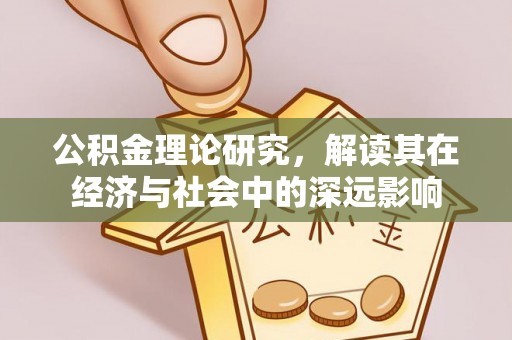 江孜公积金理论研究，解读其在经济与社会中的深远影响