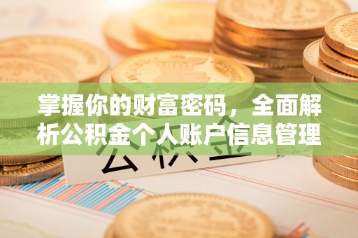 江孜掌握你的财富密码，全面解析公积金个人账户信息管理