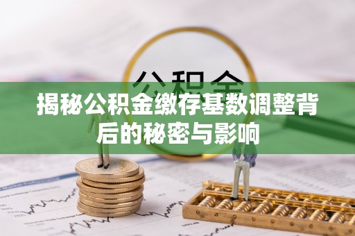 江孜揭秘公积金缴存基数调整背后的秘密与影响